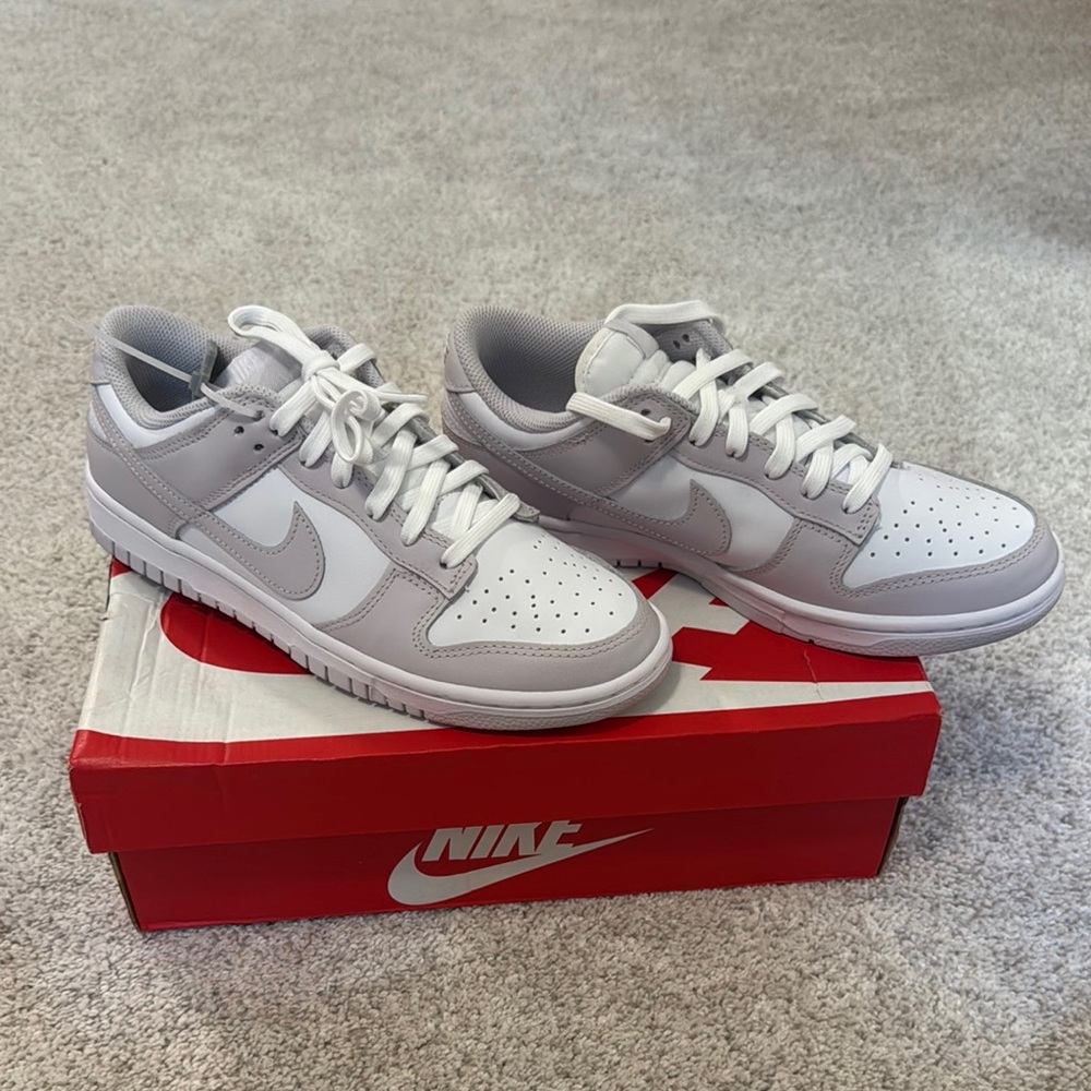 Nike Classic White and Gray Low-Tops